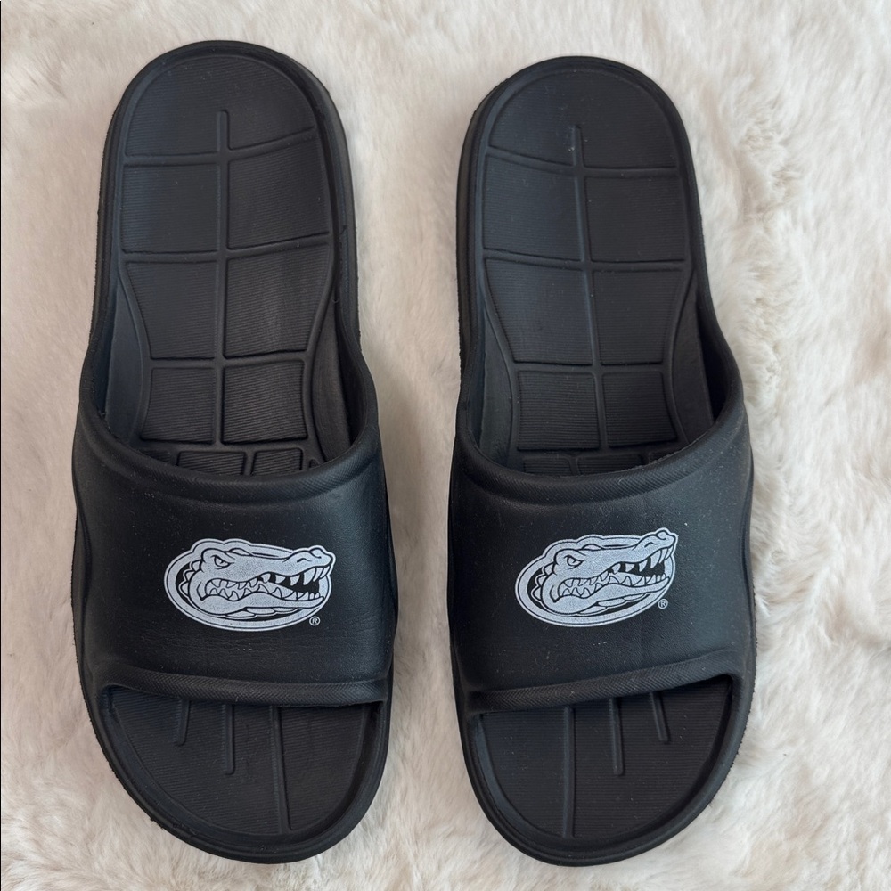 University of Florida Gators Black Slip-On Slides by FOCO SIZE 7-8